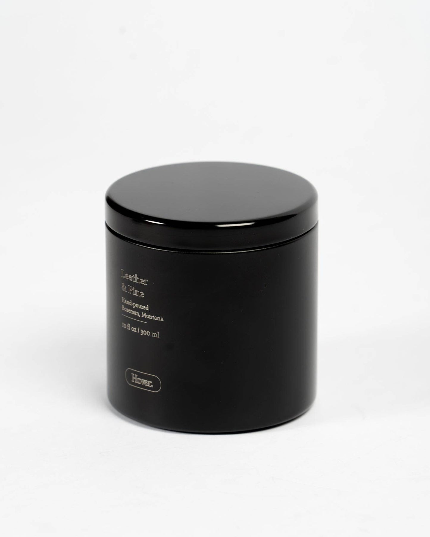 Leather and Pine Soy Candle