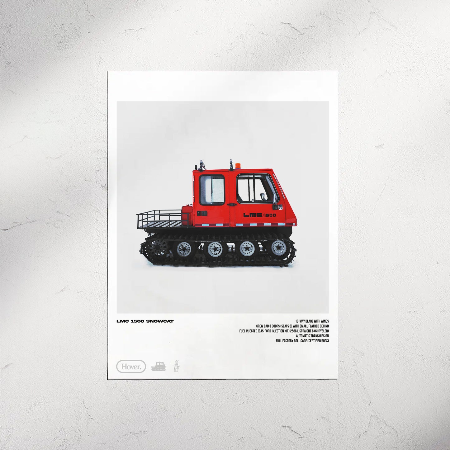 Snowcat Print Collection - Red Cat