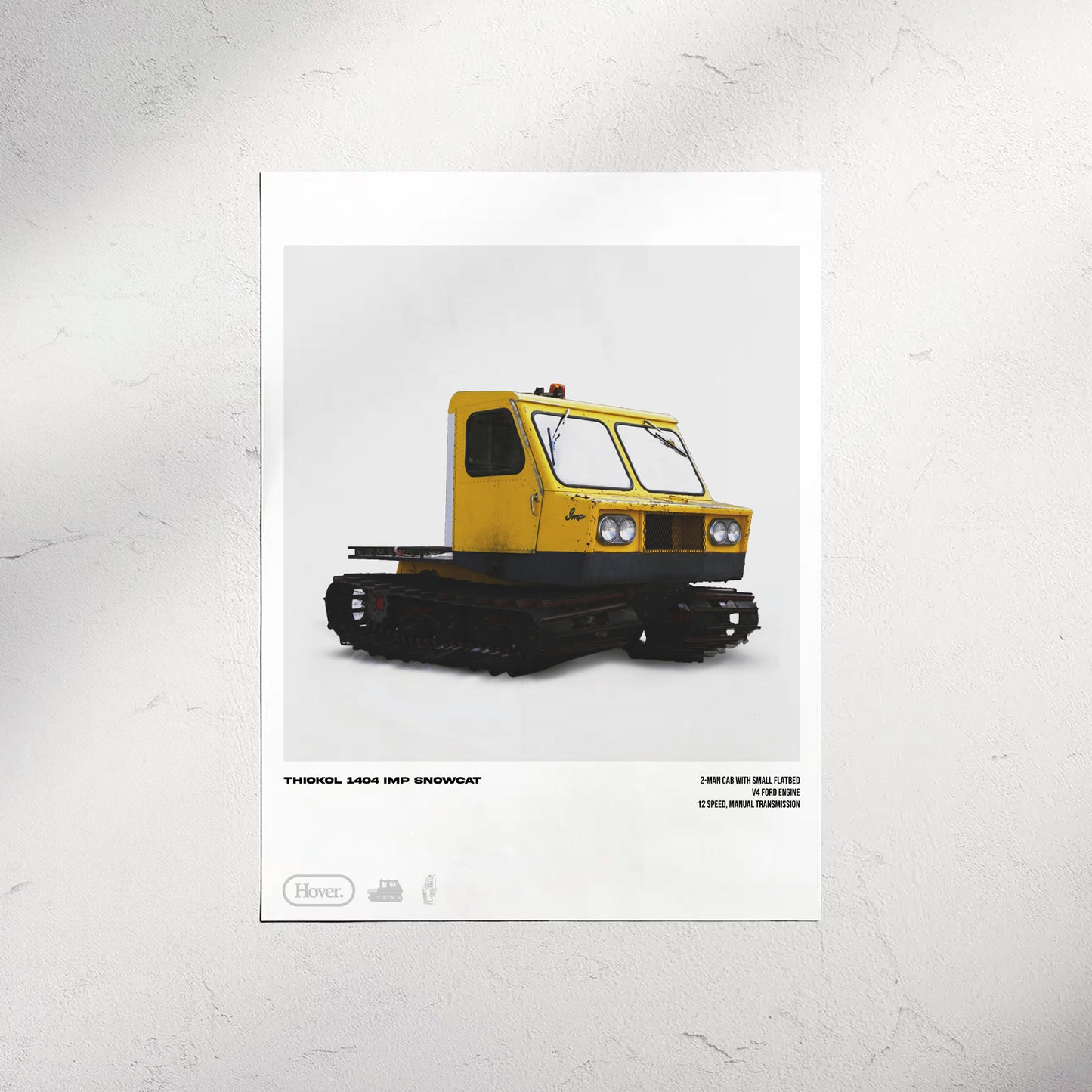Snowcat Print Collection - Yellow Cat
