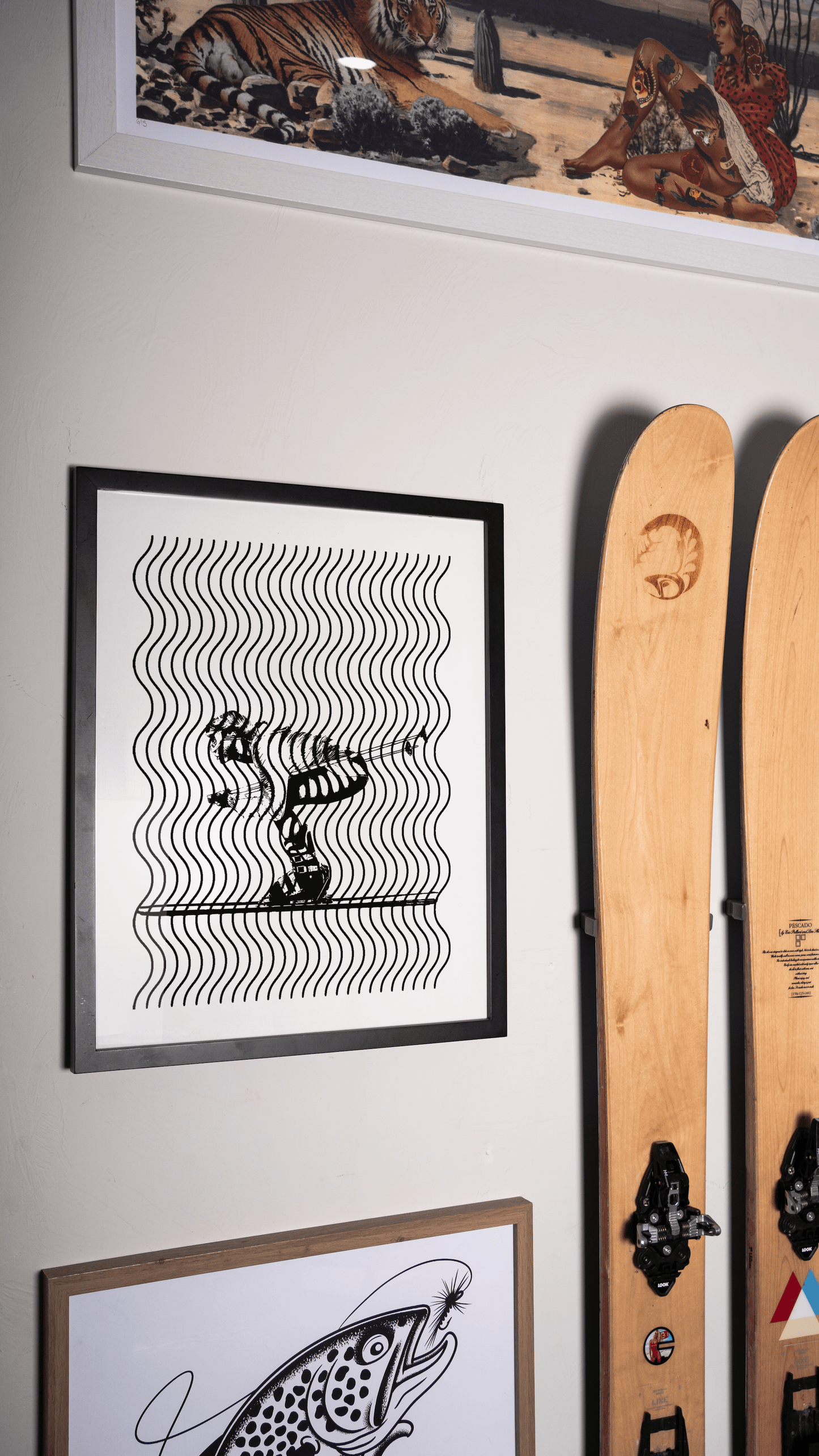 Wiggle Club Framed Poster - 16x20in