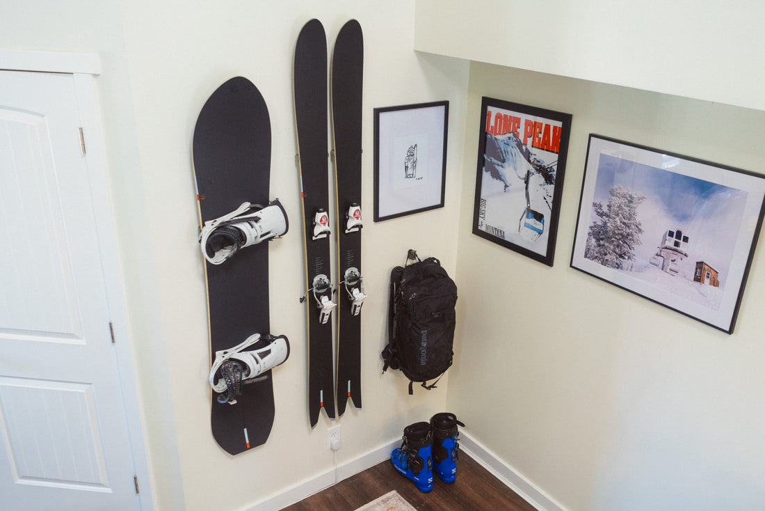 Creative Ways to Store Skis