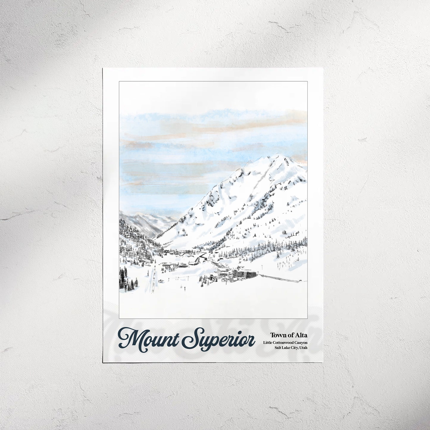 Mount Superior - Art Print