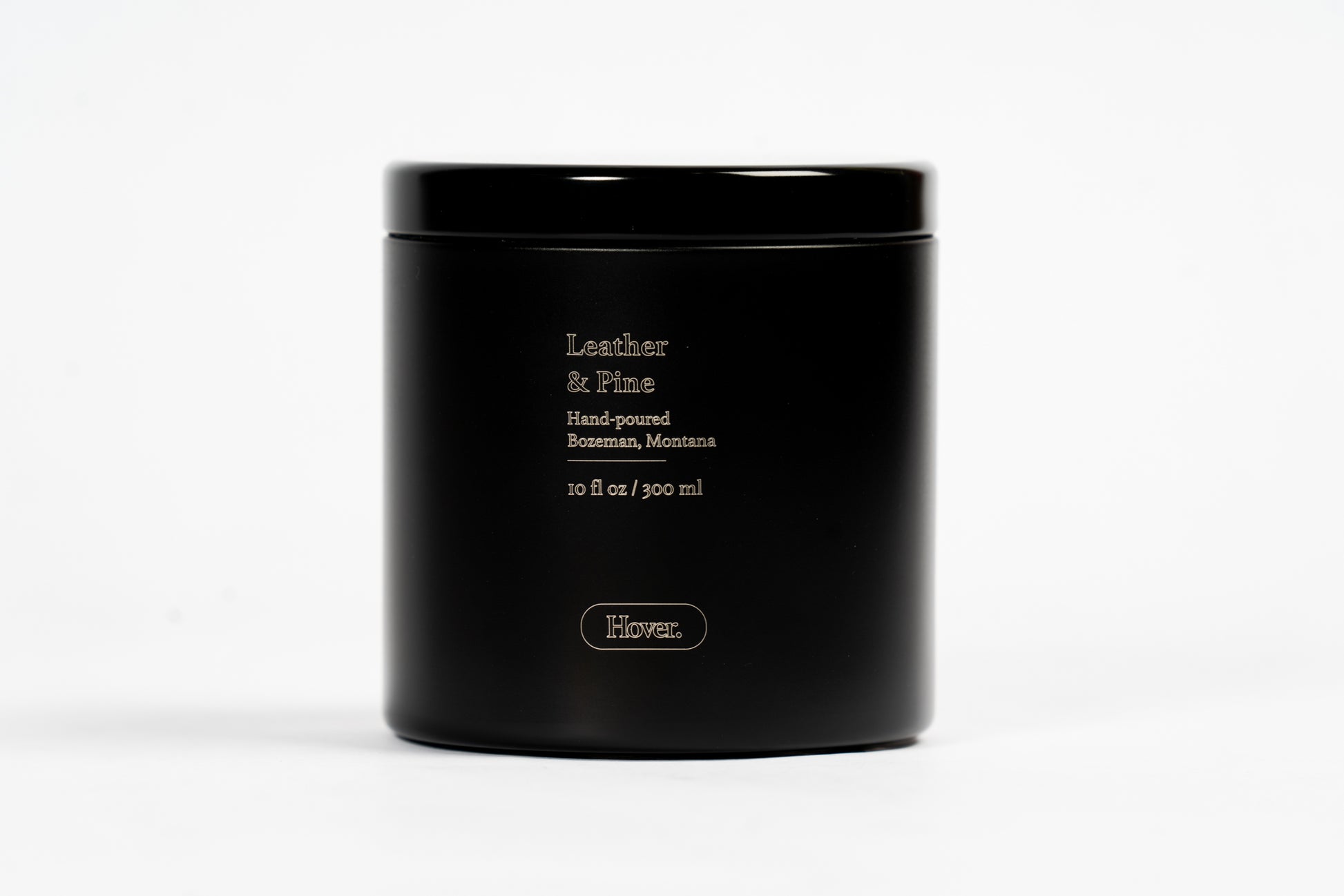 Leather and Pine Soy Candle - Hover Equipment
